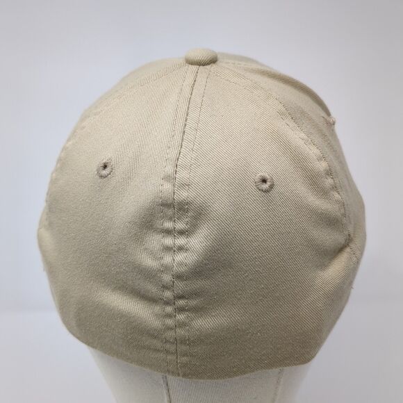 Flight Services A Flight Above Helicopter Training Fitted Hat Tan S/M Flexfit - Picture 5 of 8